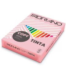 Hîrtie colorată A4 FABRIANO Tinta Rosa, 160 gr/m2, 250 foi, pastel, roz